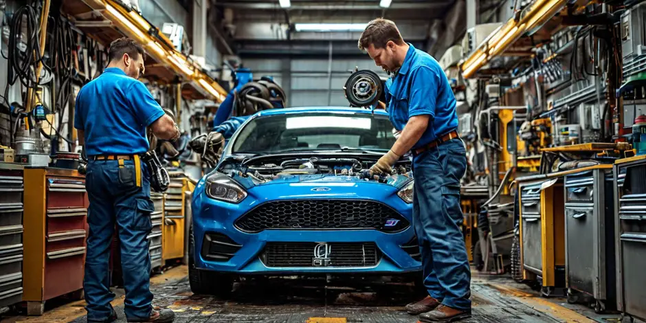 Техническое обслуживание Ford Transit
