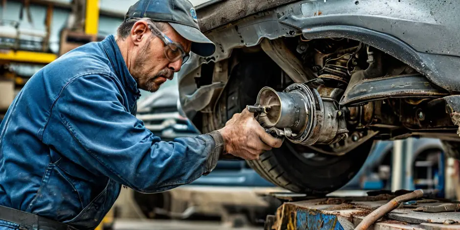 Механическое удаление клапана ЕГР Ford Transit