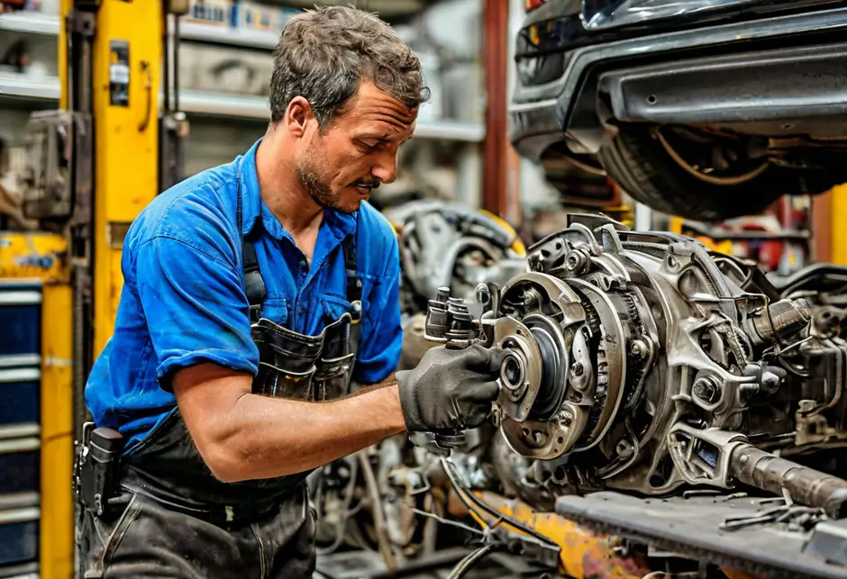Замена опоры КПП Ford Transit