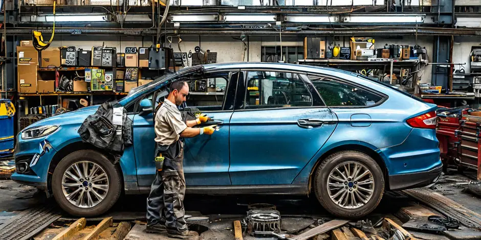 Замена фильтра салона Ford America Explorer