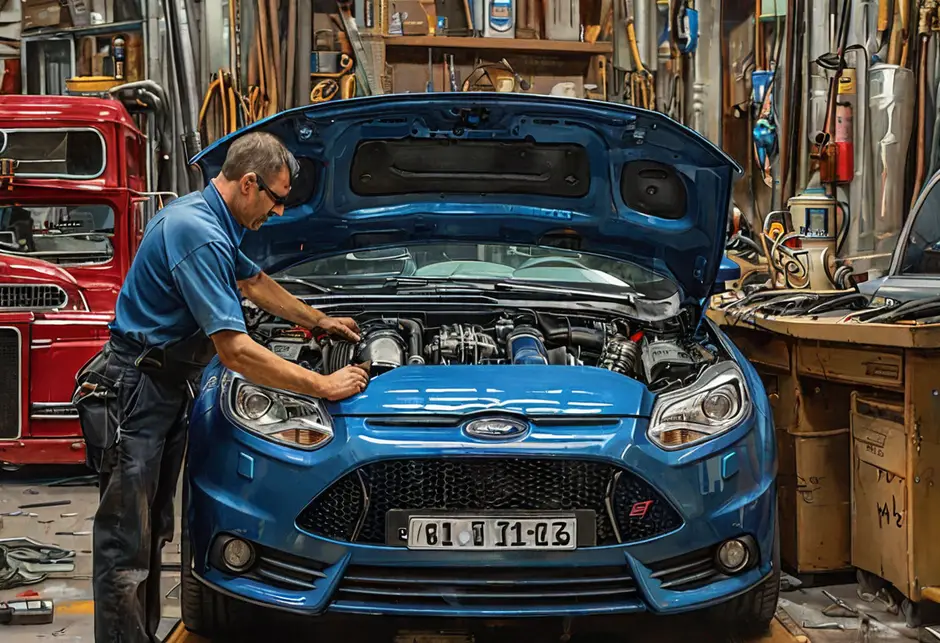 Замена патрубка системы охлаждения Ford Transit