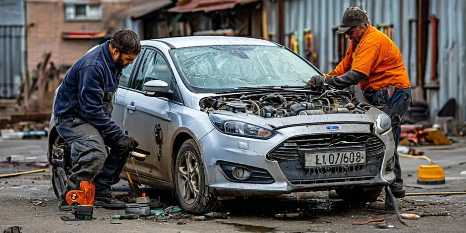 Замена генератора Форд Транзит