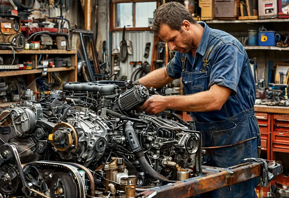 Замена обгонной муфты Ford Transit