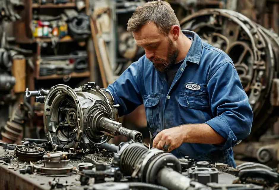 Разборка и сборка привода Ford Transit