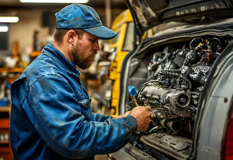 Замена Дозатора ТНВД Ford Transit