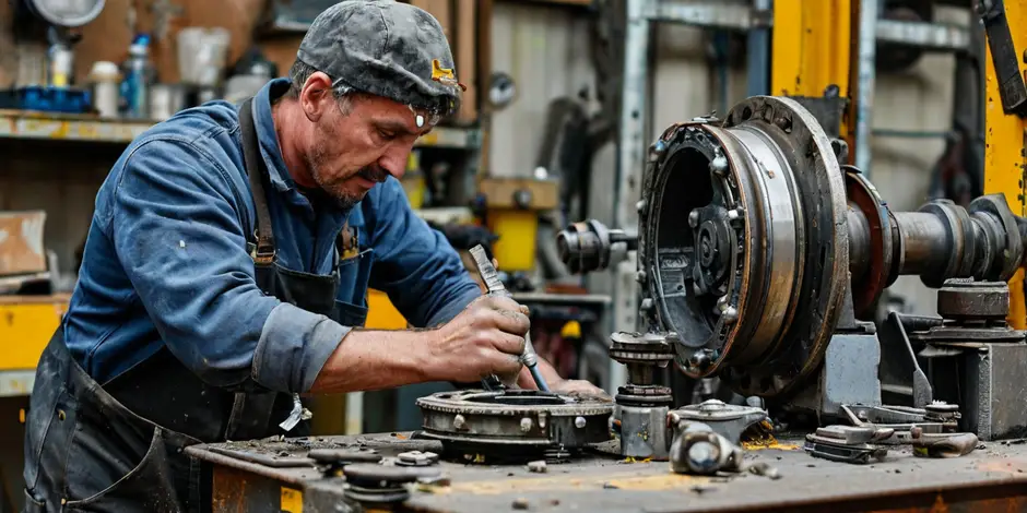 Замена ступичного подшипника Ford Transit