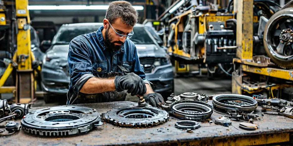 Замена комплекта сцепления Ford Transit