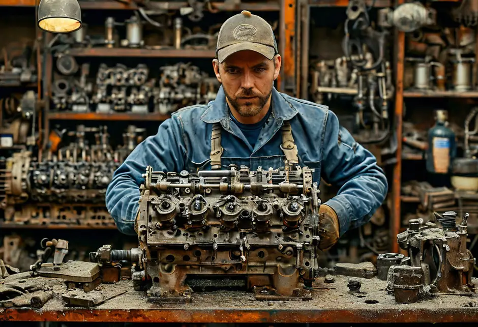 Фрезеровка поверхности головки блока Ford Transit