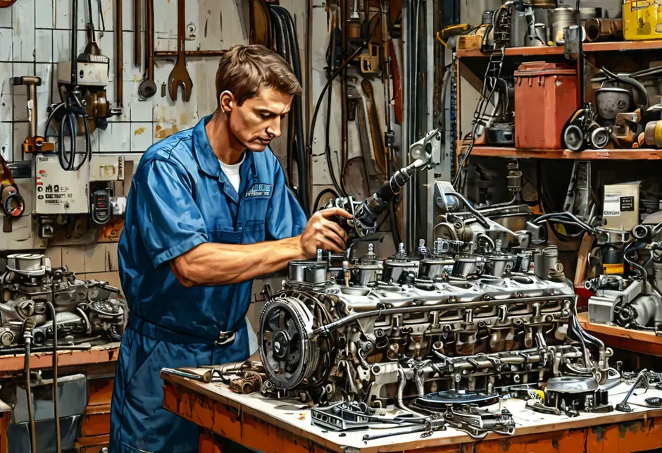Опресовка головки блока Ford Transit