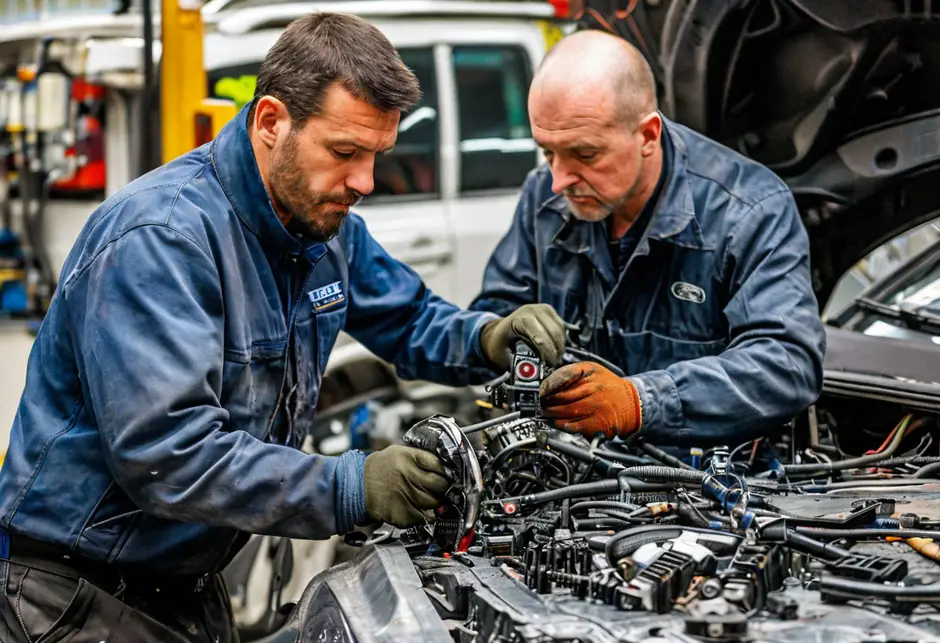 Снятие и установка датчика АБС Ford Transit