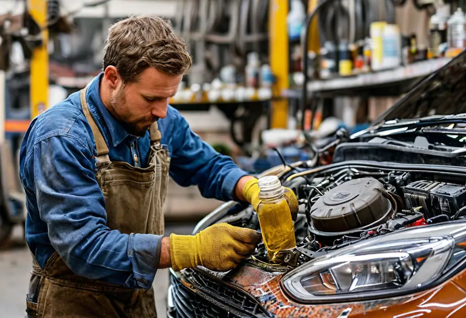 Долив масла в МКПП Ford Transit