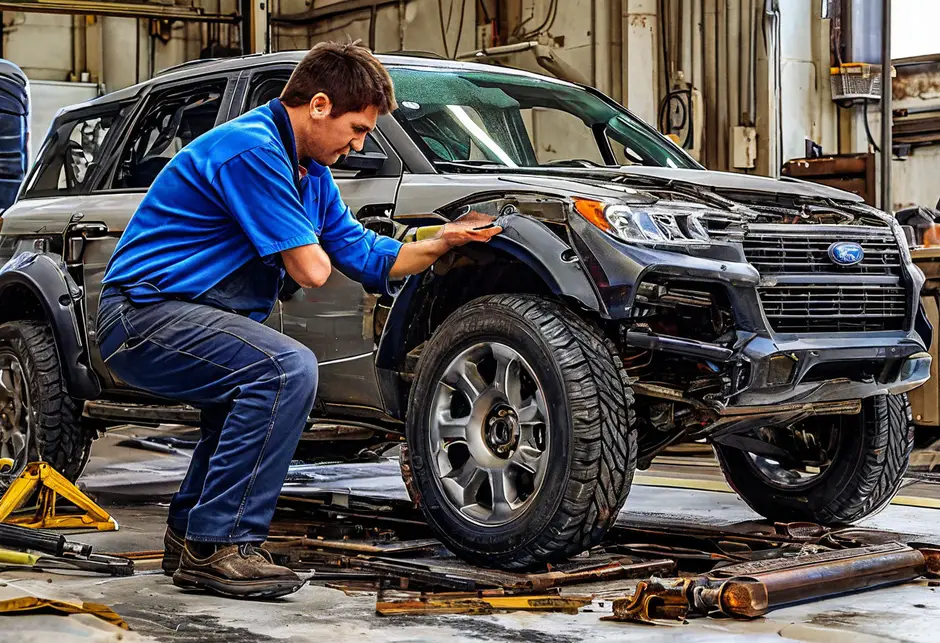 Снятие/установка колеса Ford Transit