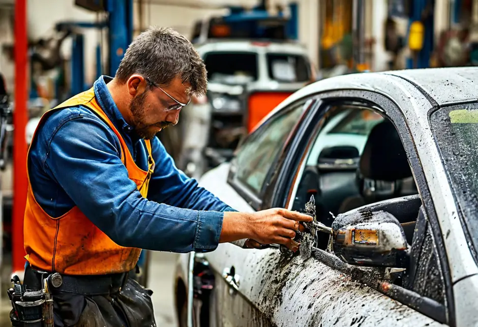 Замена лобового стекла Ford Transit