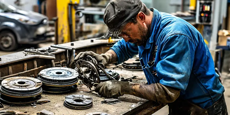 Комплексная замена комплекта передних тормозных колодок Ford Transit