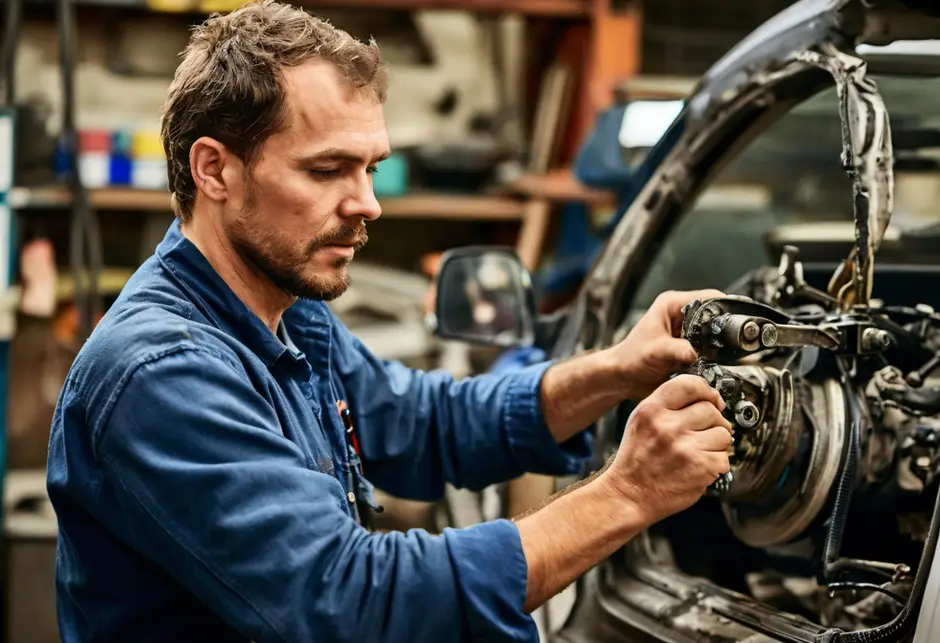 Замена наконечника рулевого левого Ford Transit